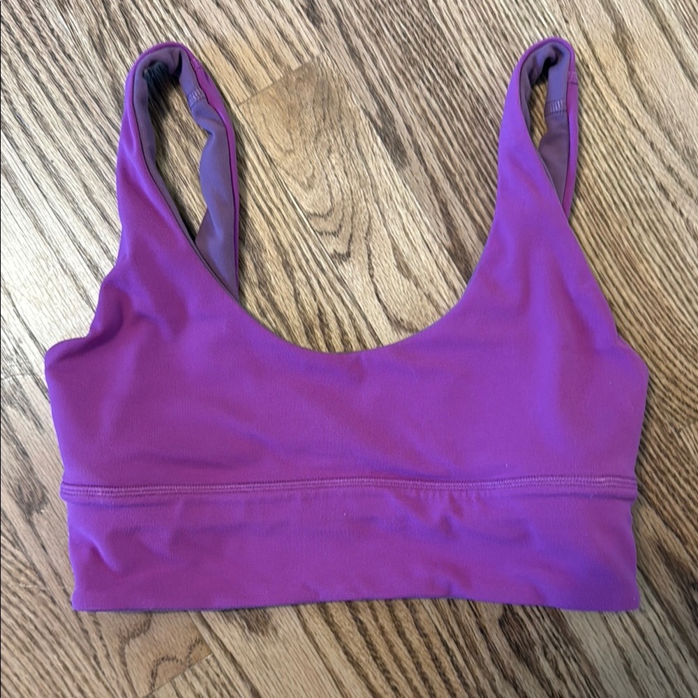 Lululemon reversible Purple Women's Sports Bra